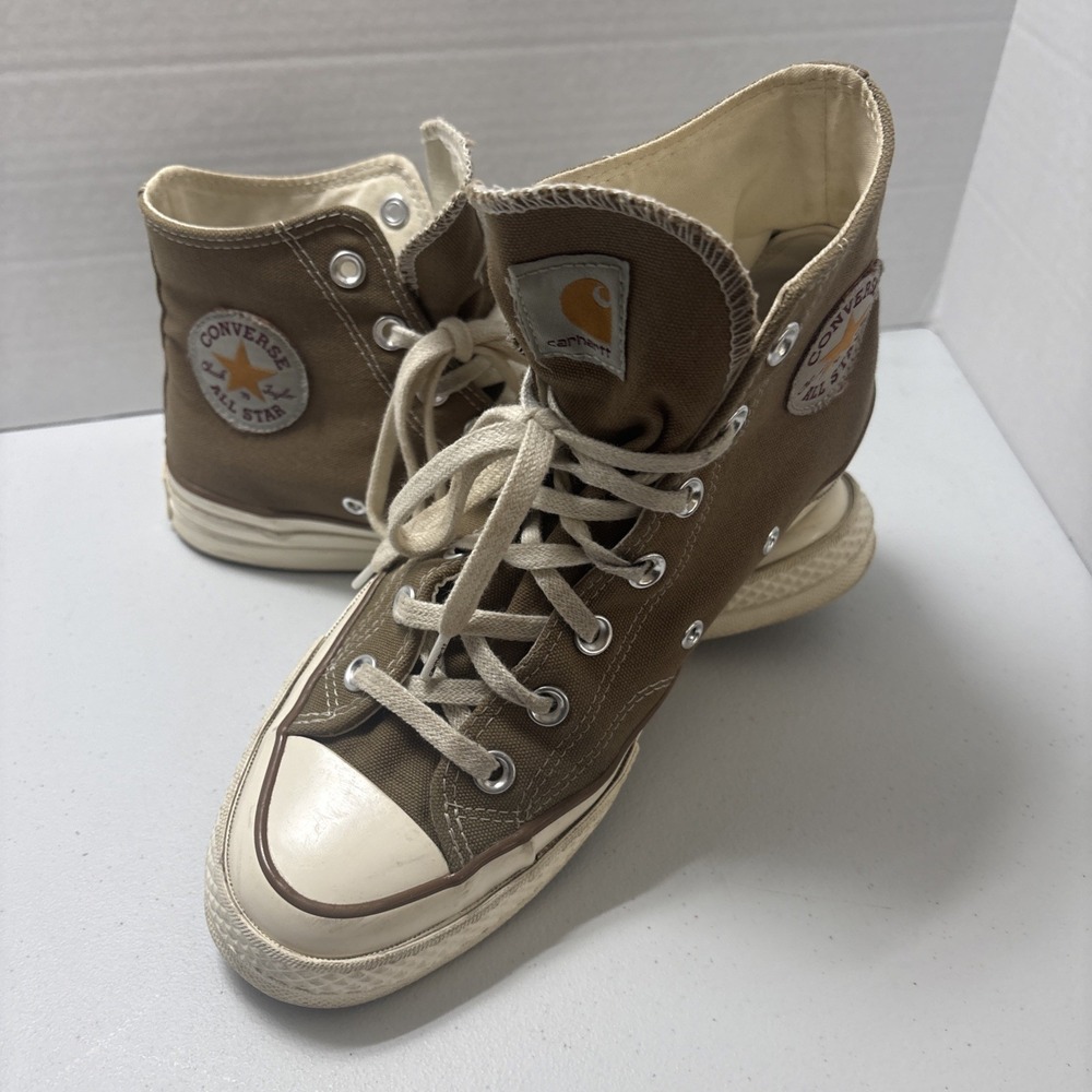 Converse Chuck 70 High Top Carhartt WIP Hamilton Brown Mn's Sz 6 Wm's 8 2021 EUC
